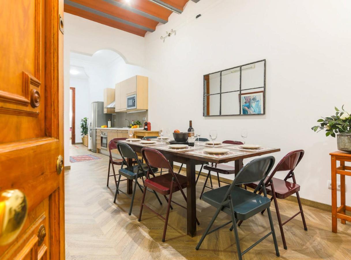 Great Spacious Apartment In The Gothic Quarter Barcellona Esterno foto