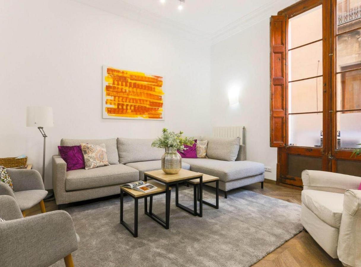 Great Spacious Apartment In The Gothic Quarter Barcellona Esterno foto