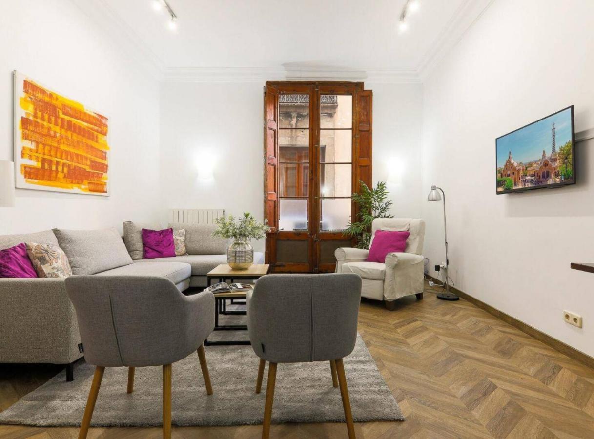 Great Spacious Apartment In The Gothic Quarter Barcellona Esterno foto